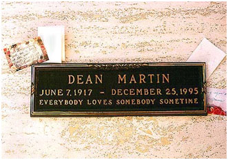 Dean martin grave