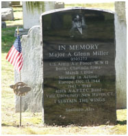 Glenn Miller grave at Arlingotn Cemetery