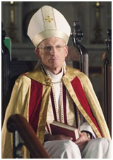 James Rebhorn playing a Bishop