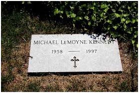 Michael Kennedy's grave site