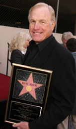 Wayne Rogers star on Hollywood Walk of Fame