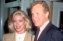 Wayne Rogers and Amy Hirsch